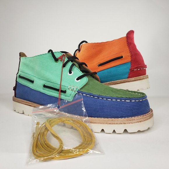 Sperry Cloud Corduroy John Legend Chukka Patchwork